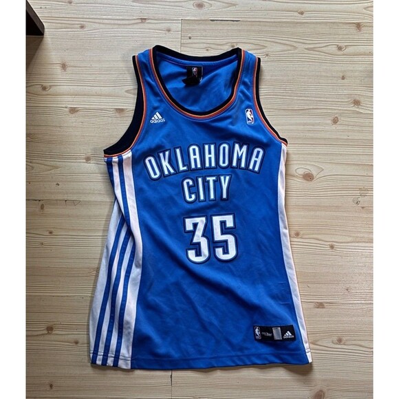 Adidas KEVIN DURANT NBA4her Jersey Oklahoma City Thunder OKC Womens Size Small - Picture 1 of 7
